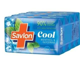 Soap Cool Menthol & Glycerine 125Gm*N
