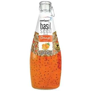 COOLZAA BASIL SEED DRINK ORANGE FLAVOURED (290ML)