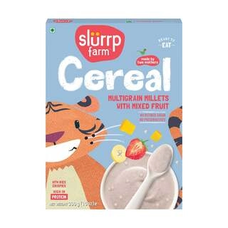 Farm Cereal Multigrain Millets With Rice Crispies - Mixed Fruit