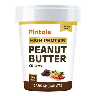 HI PROTEIN DARK CHOCOLATE PEANUT BUTTER CREAMY 510 GM.