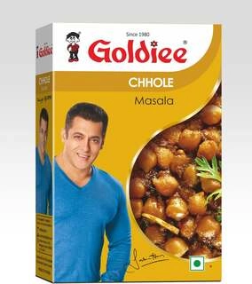 GOLDIEE CHHOLE MASALA 100GM.+20%