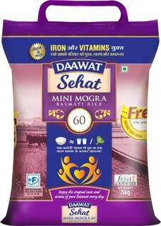 Sehat Mini Mogra 60 Basmati Rice 5Kg