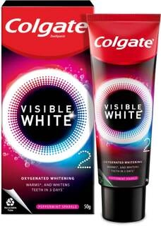 Toothpaste Visible White Pappermint 50Gm