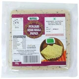 PUNJABI SQUARE PAPAD 200GM