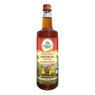 ORGANIC MUSTARD OIL COLD PRESSED 1 LTR.
