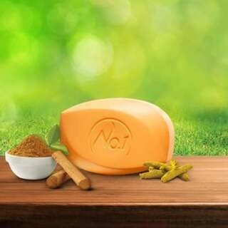 NO.1 SANDAL &TURMERIC 4*100 GM.