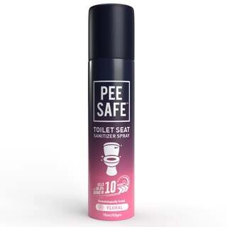 TOILET SEAT SANITIZER SPRAY FLORAL 75 ML.