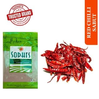 RED CHILLI SABUT 100 GM.