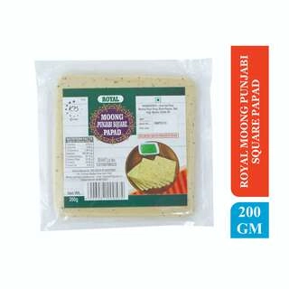 MOONG PUNJABI SQUARE PAPAD 200 GM.