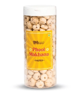 ROASTED SALTED PHOOL MAKHANA 100GM(I).