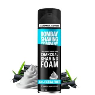 CHARCOAL SHAVING FOAM FRONT 425 GM