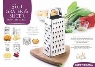 5 IN 1 GRATER & SLICER