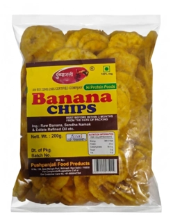 BANANA CHIPS 200 GM.