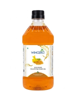 WOOD PRESS YELLOW MUSTARD OIL 1 LTR