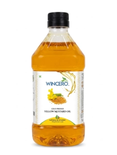COLD PRESS YELLOW MUSTARD OIL 1 LTR.