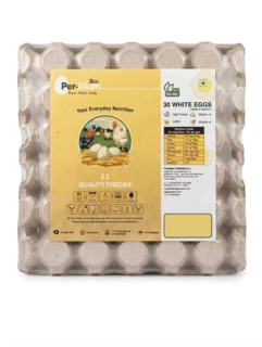 WHITE PERDIUMS ECONOMY EGG 30 PC