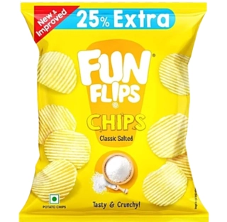 CHIPS SALT 58 GM.