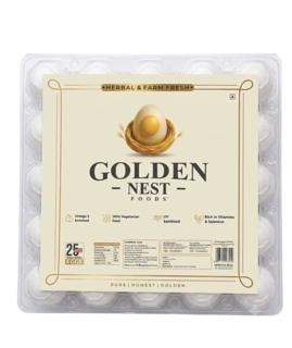 TABLE WHITE EGGS 1350GM (25 PCS)