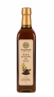 COLD PRESSED BLACK MUSTARD OIL 1 LTR.