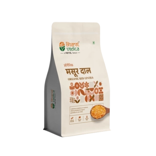 ORGANIC RED LENTILS 500GM