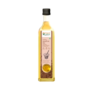 ORGANIC WOOD PRESSED FLAXSEED OIL 500ML