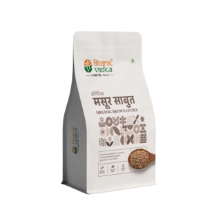 ORGANIC BROWN LENTILS 500 GM