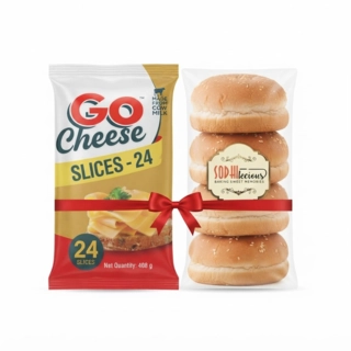 GO CHESSE 408 GM +SODHILICIOUS BURGER BUN COMBO