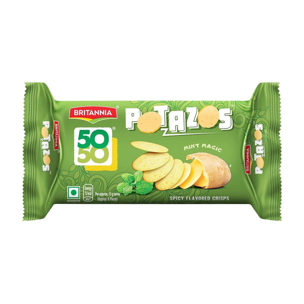 50 50 Potazos Mint Magic Crisps