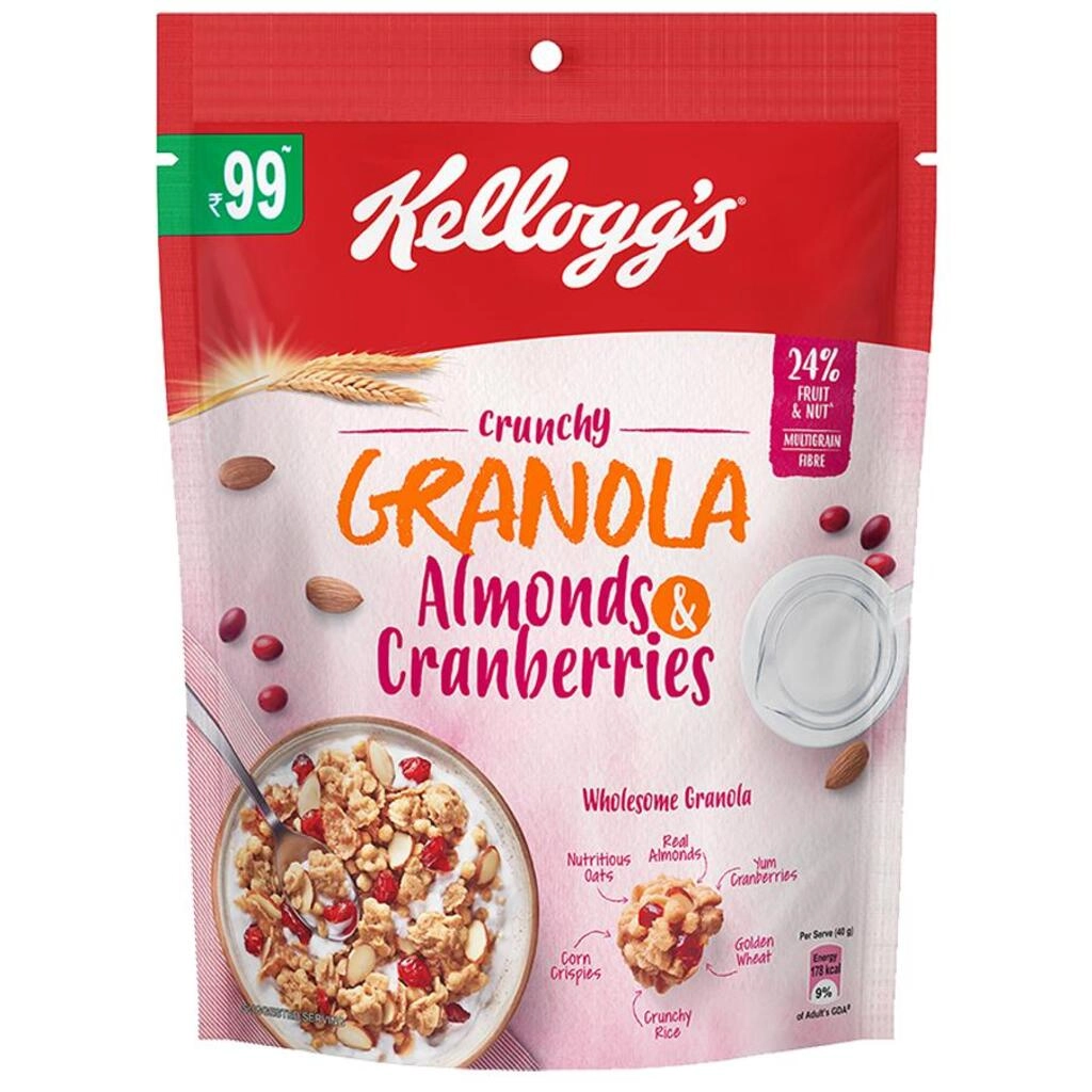 Crunchy Granola Almonds & Cranberries