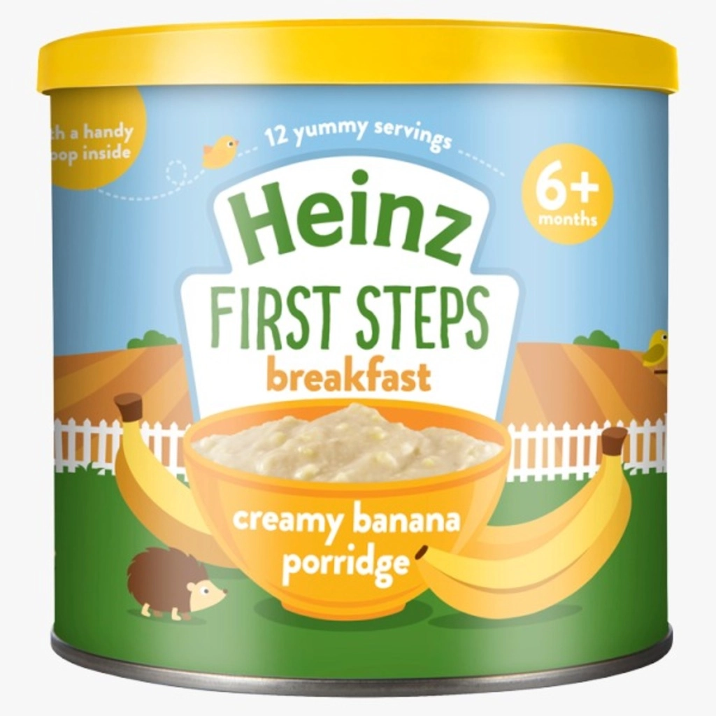 First Steps Breakfast Creamy Banana Porridge