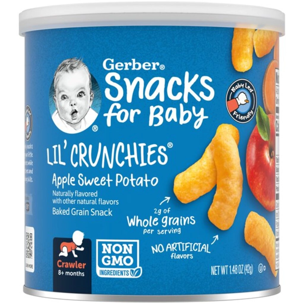 Apple Sweet Potato Lil Crunchies Baby Snacks