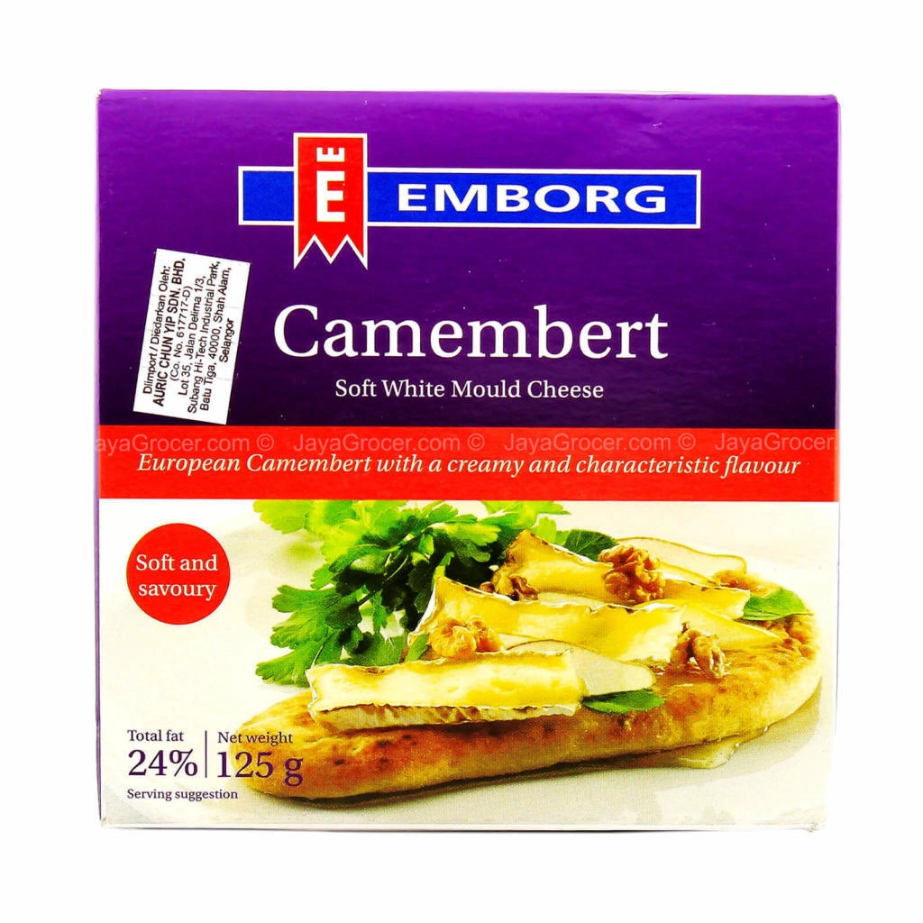 Emborg Camembert Soft White Mould Cheese