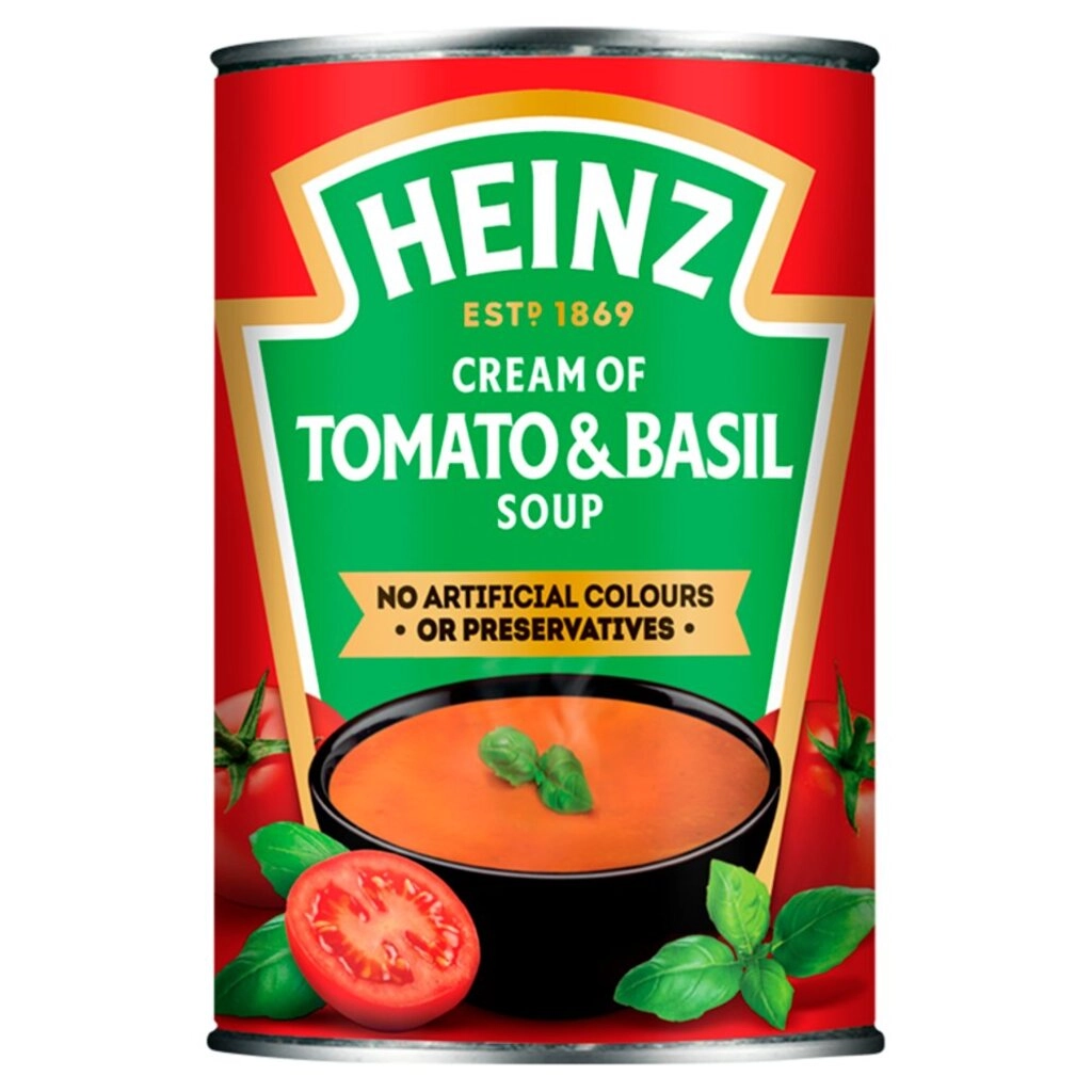 Cream of Tomato & Basil Soup
