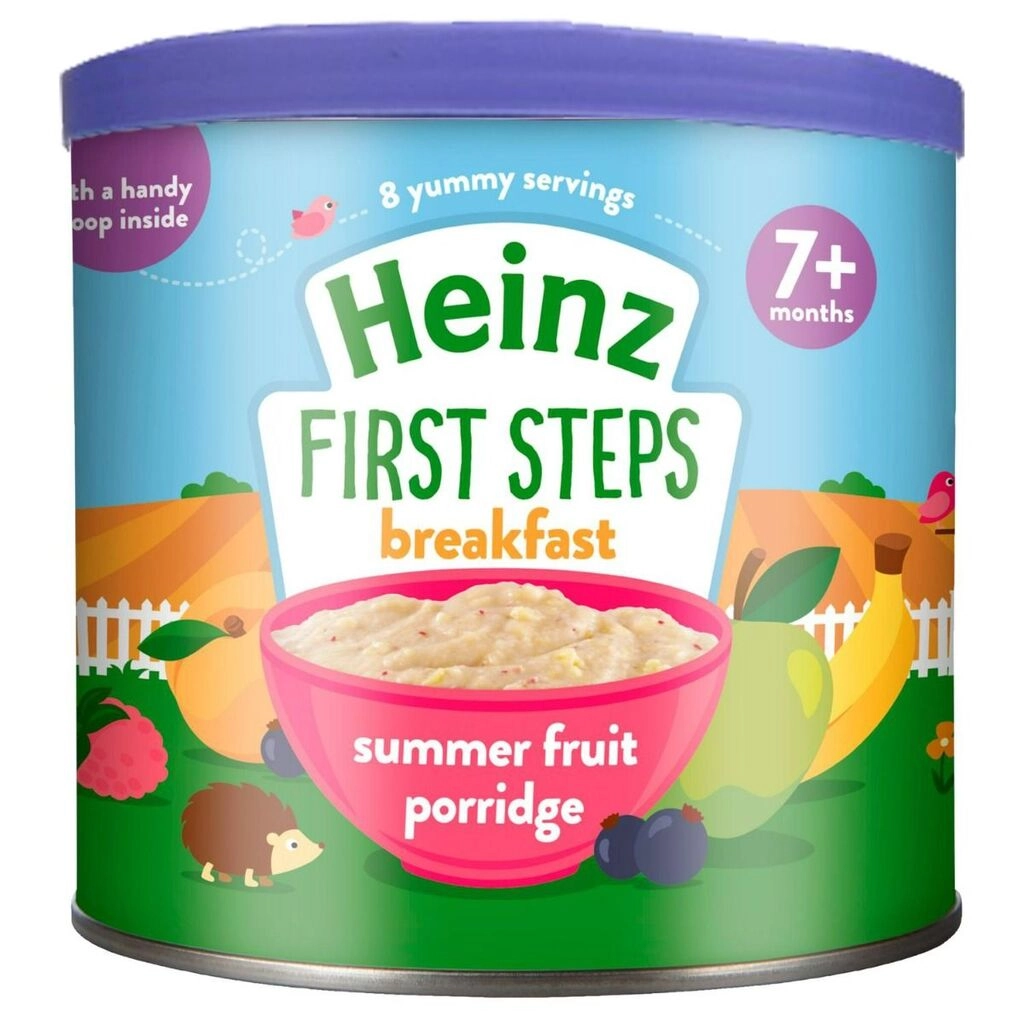 First Steps Breakfast Summer fruit Porridge