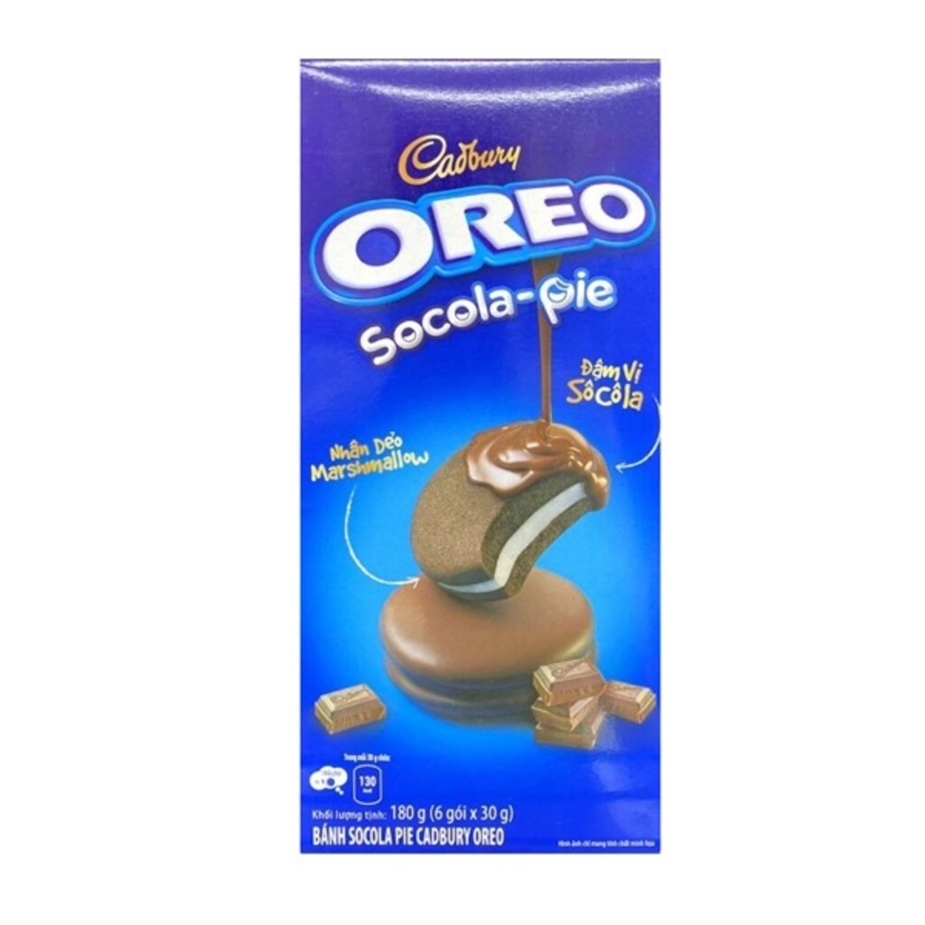 Oreo Socola Pie Marshmallow