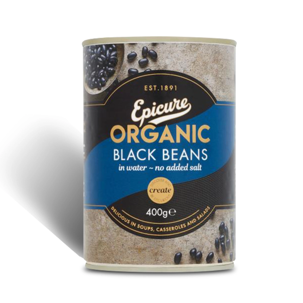 Organic Black Beans In Water