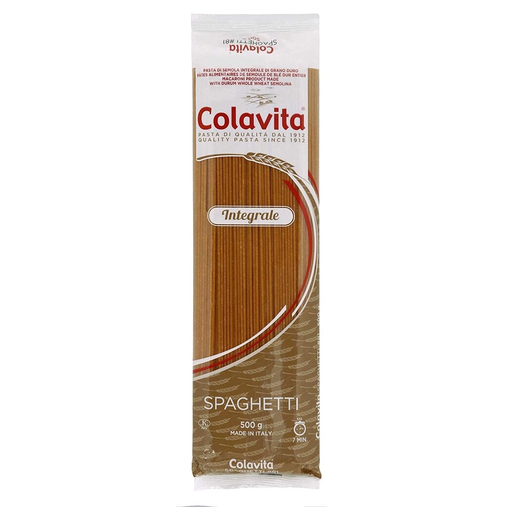 Colavita Spaghetti Whole Wheat Pasta