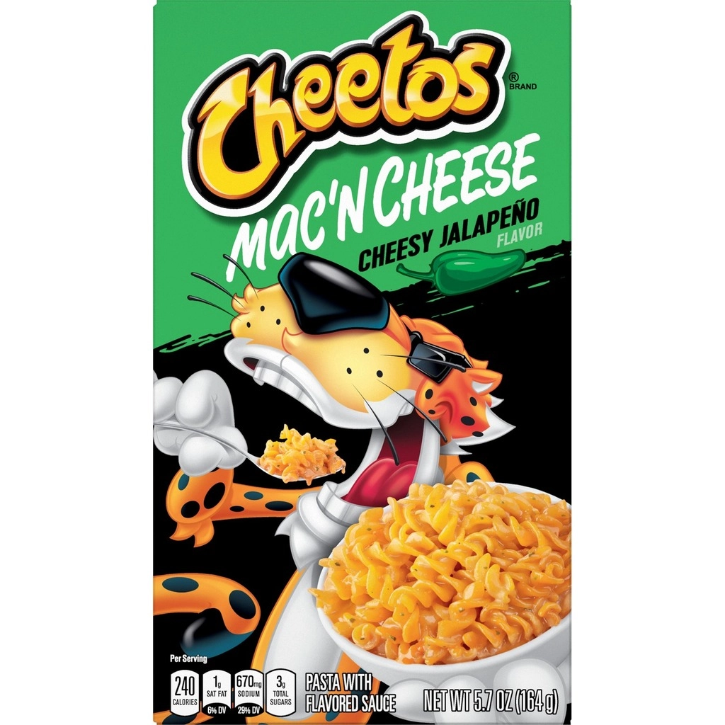 Mac N Cheese Cheesy Jalapeno Flavor Pasta With Flavored Sauce