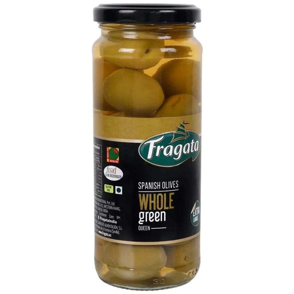 Whole Green Queen Spanish Olives