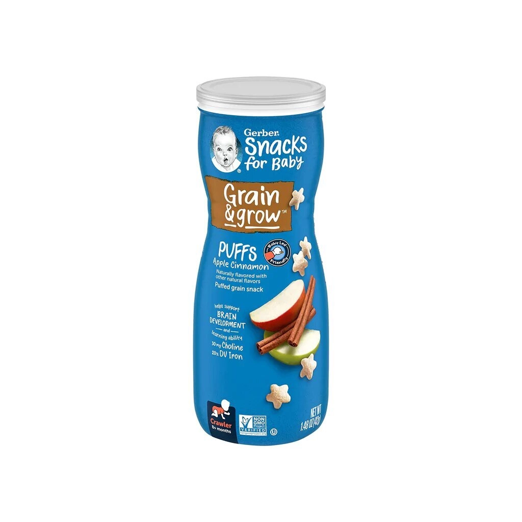 Puffs Apple Cinnamon Puffed Grain Snack