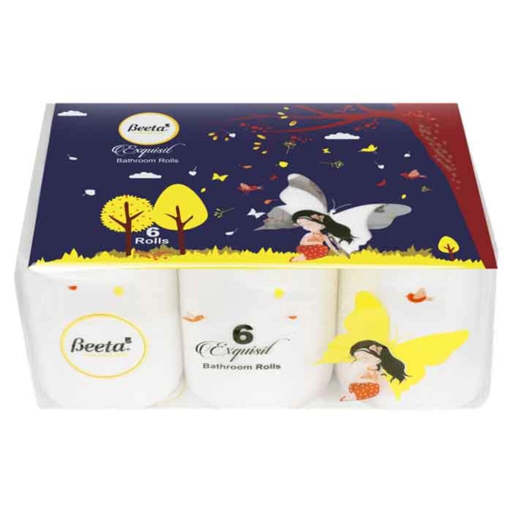 Exquisit Bathroom Rolls 6 Rolls 3