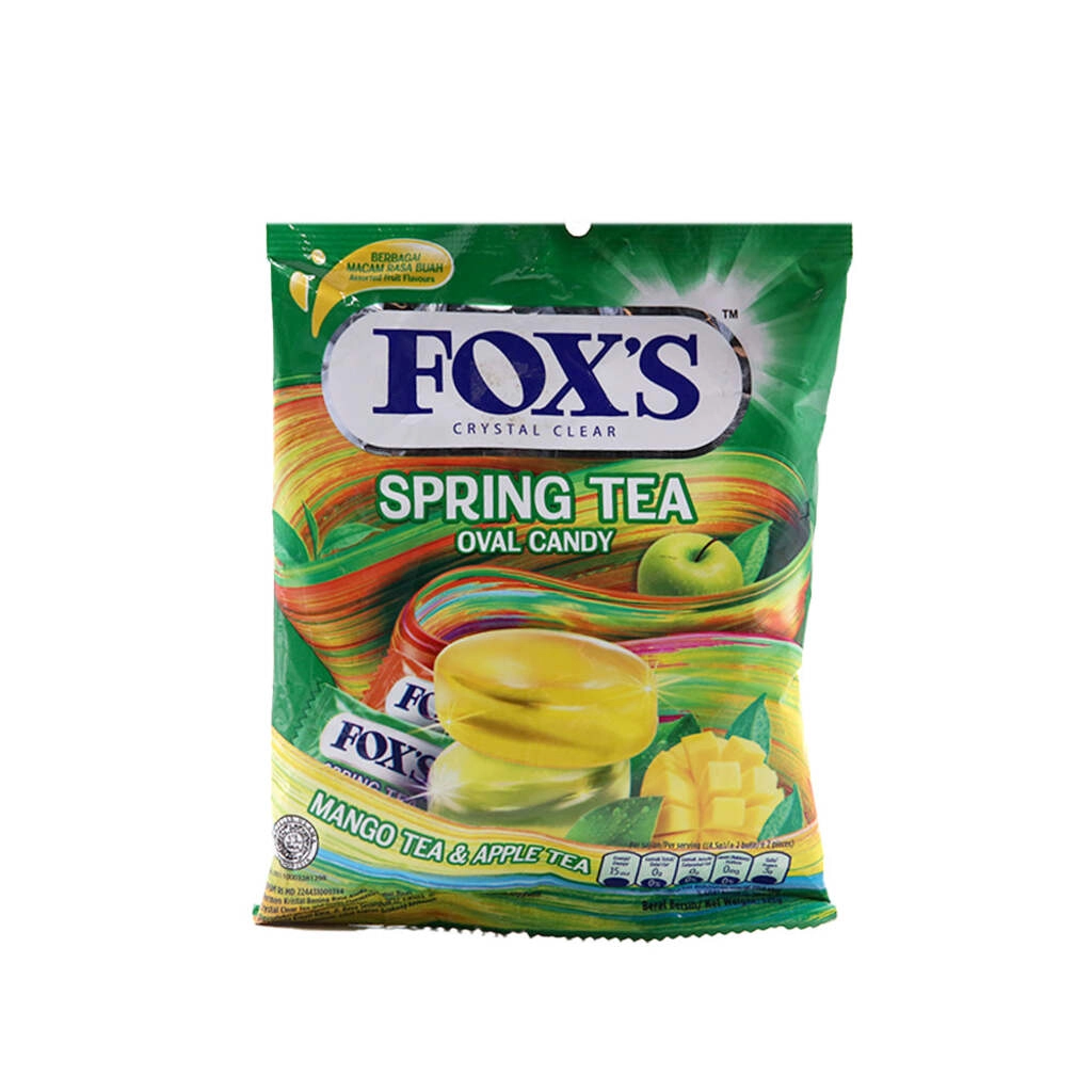 Crystal Clear Spring Tea Oval Candy