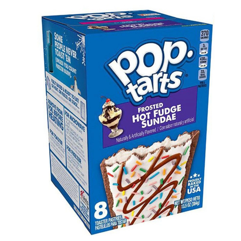 Pop Tarts Frosted Hot Fudge Sundae