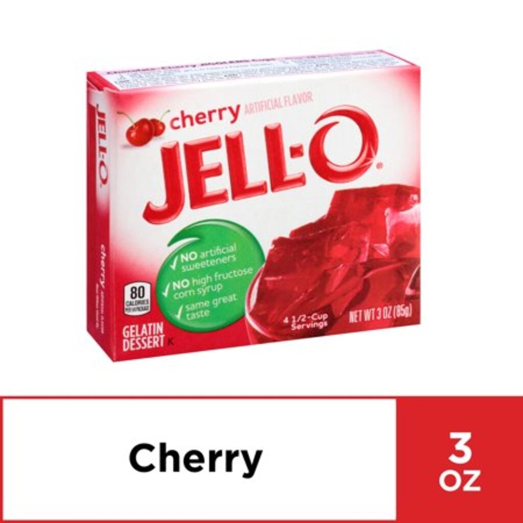 Cherry Gelatin Desert