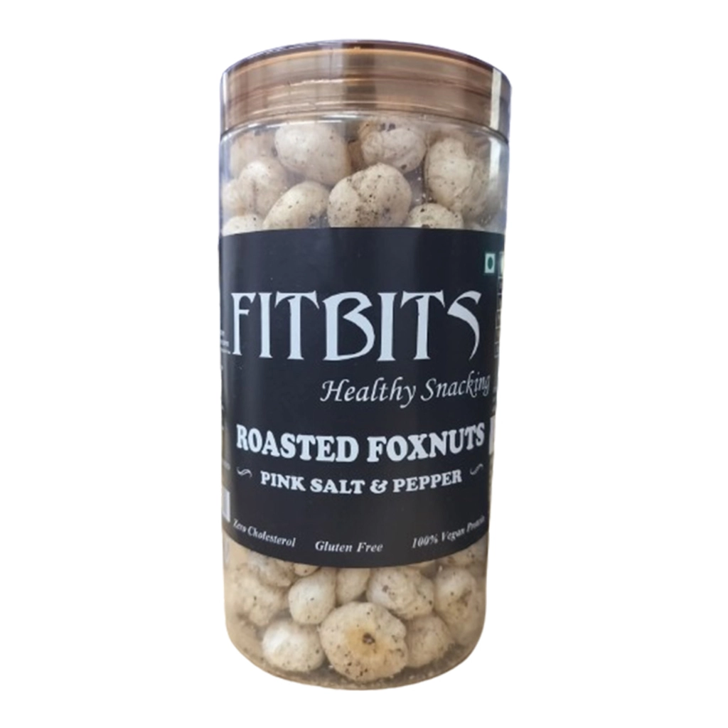 Roasted Foxnuts Pink Salt & Pepper Makhanas
