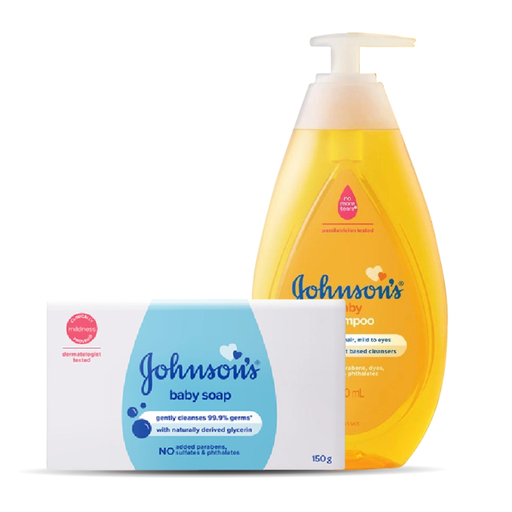 Johnsons baby No More Tears Shampoo & Johnsons baby Baby Soap 1 Combo Offer