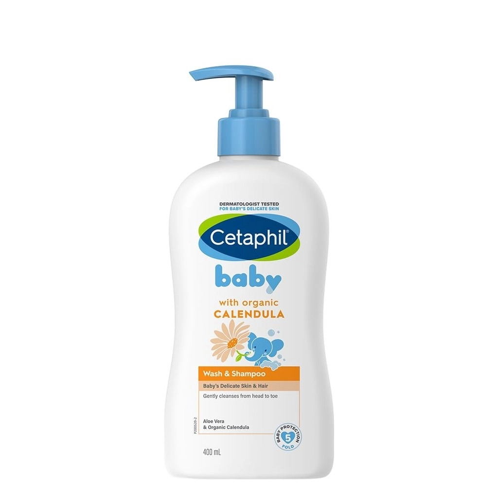 Baby Wash & Shampoo With Organic Calendula