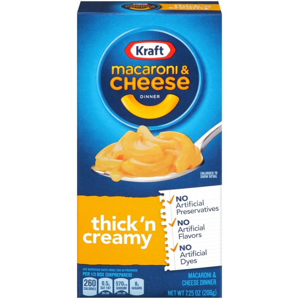Macaroni & Cheese Dinner Thick N Creamy