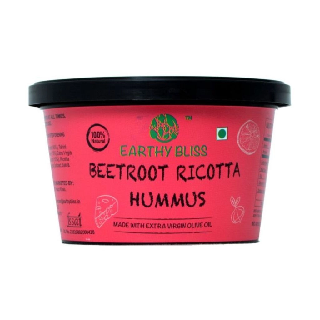 Beetroot Ricotta Hummus