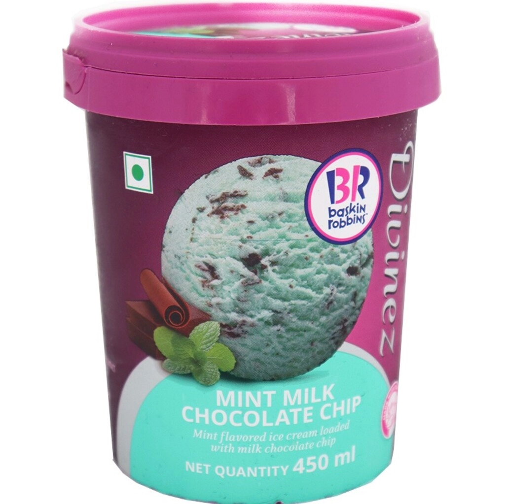 Mint Milk Chocolate Chip Divinez Ice Cream